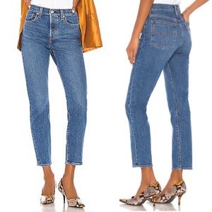 Levi's Premium Wedgie Icon Fit Cheeky Jeans in Charleston Moves Size 25 Revolve